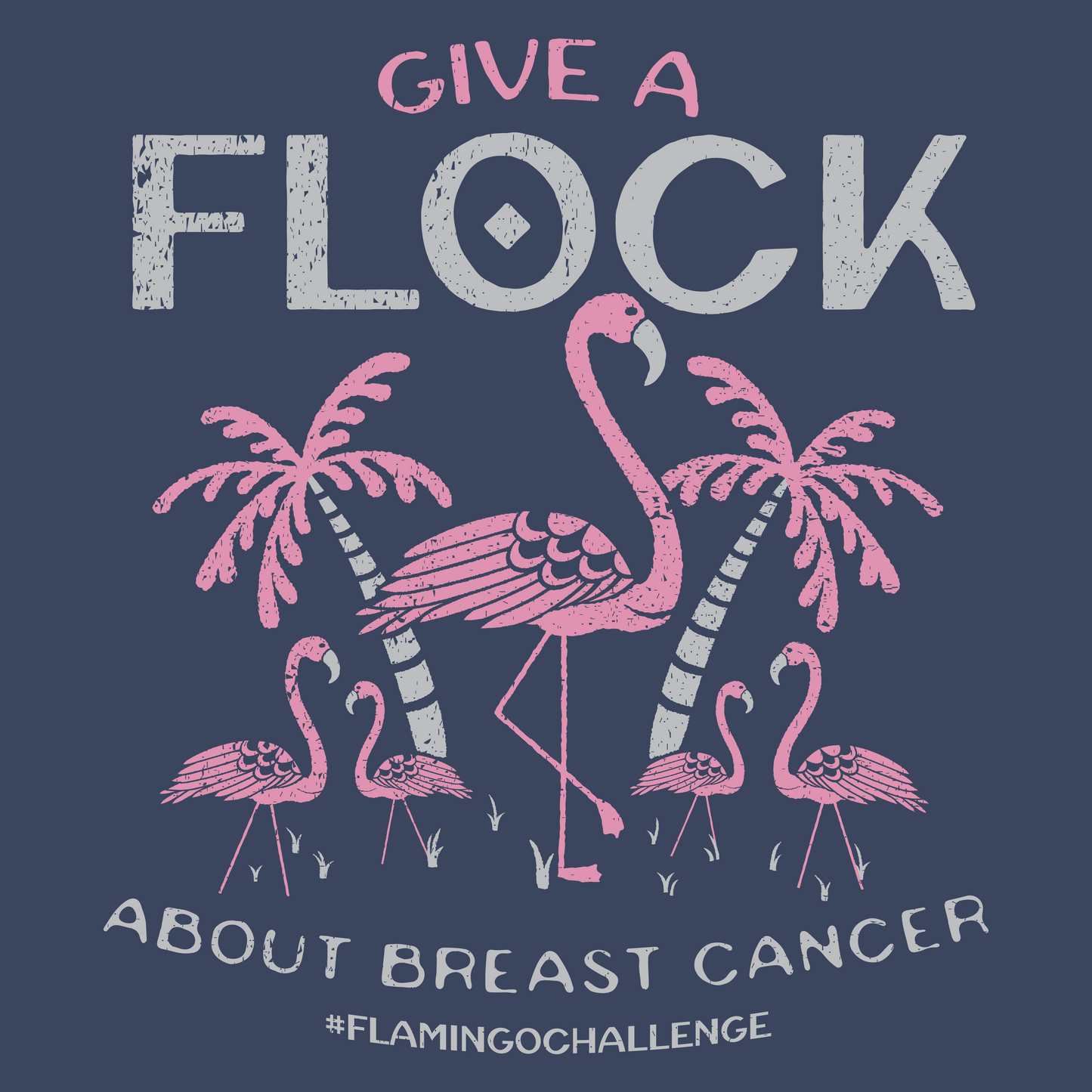 Unisex 2024 Flamingo Challenge Design T-Shirt