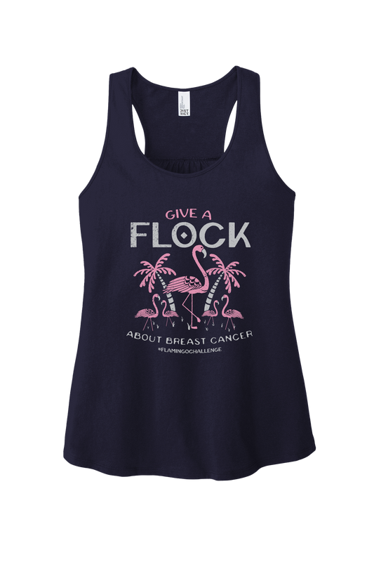 Women’s 2024 Flamingo Challenge Design Racerback Tank Top